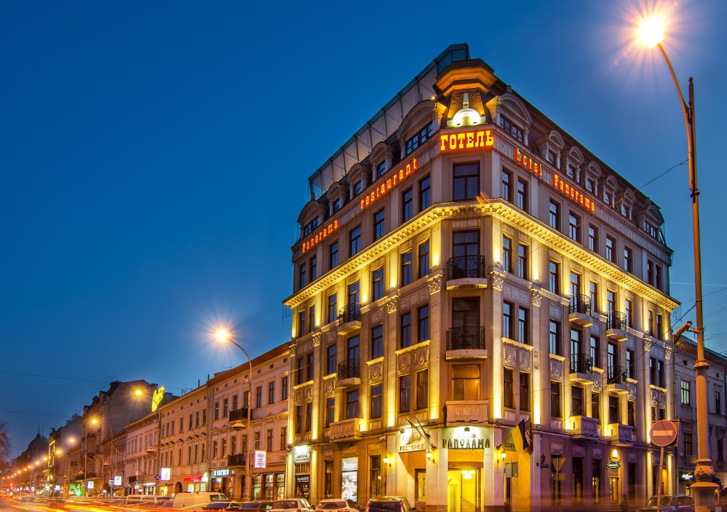 Panorama Lviv Hotel Bagian luar foto